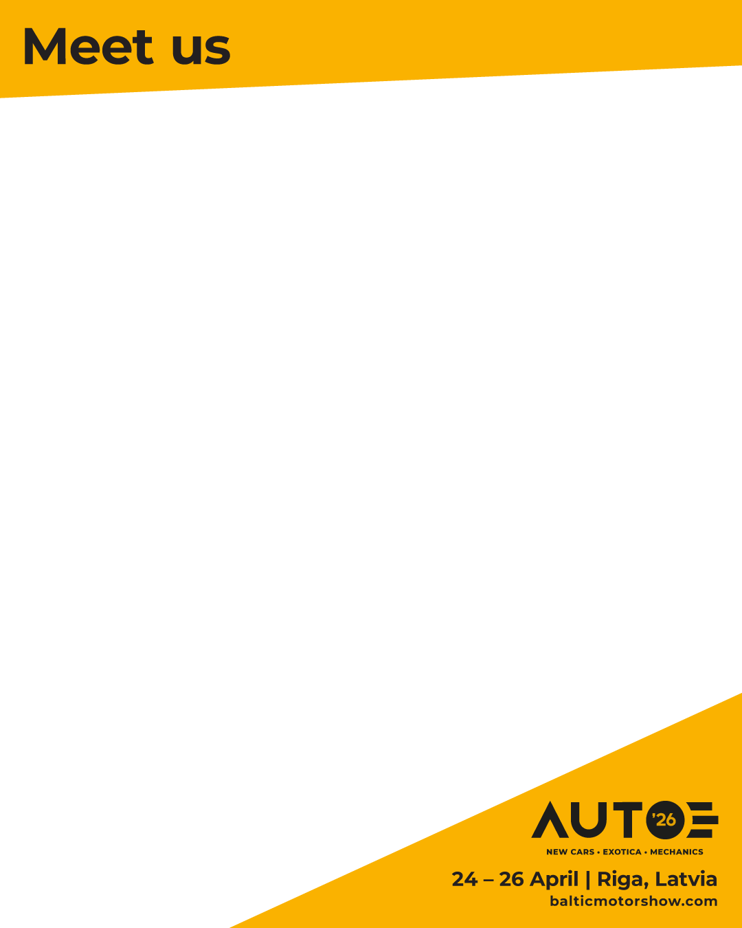 Skin - Satiec mūs izstāde Auto 2026