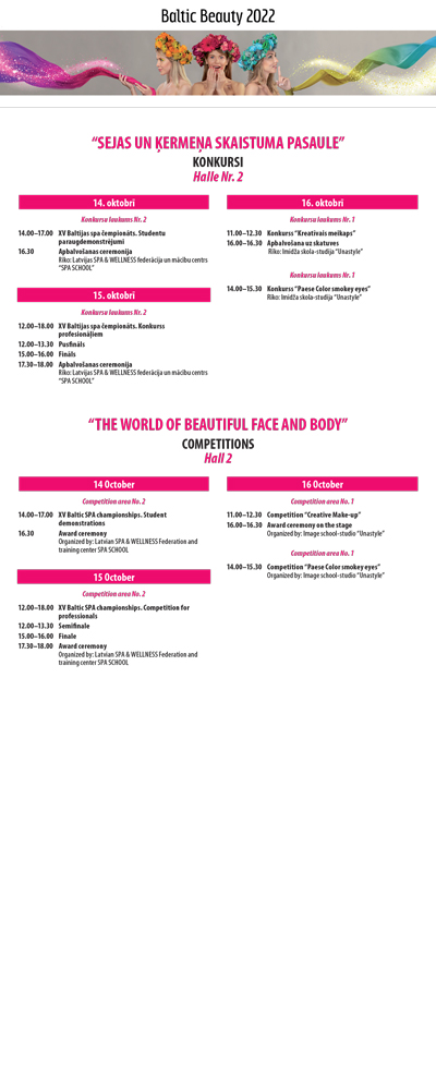 Face and body program