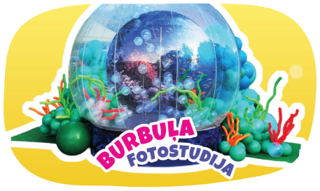 Fotografējies Burbuļa fotostudijā!