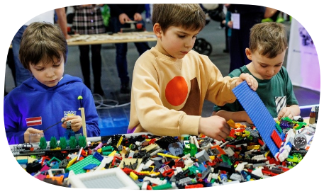 Būvē ar “Lego”!