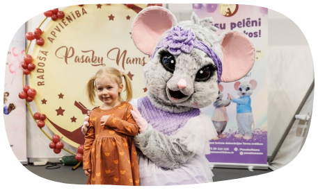 Rotaļājies ar pelēniem!