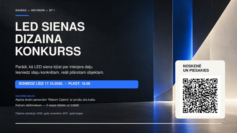 LED sienas dizaina konkurss
